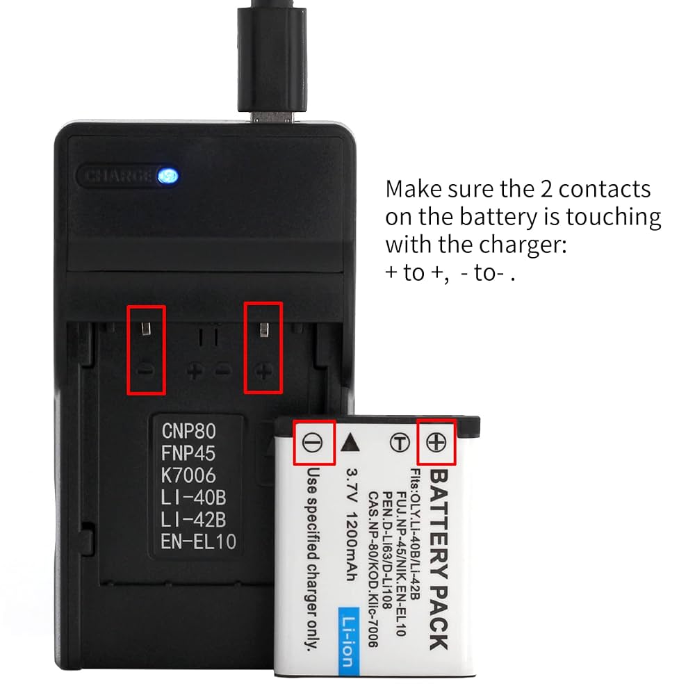 Amazon.com: Norifon EN-EL10 USB Charger for Nikon Coolpix